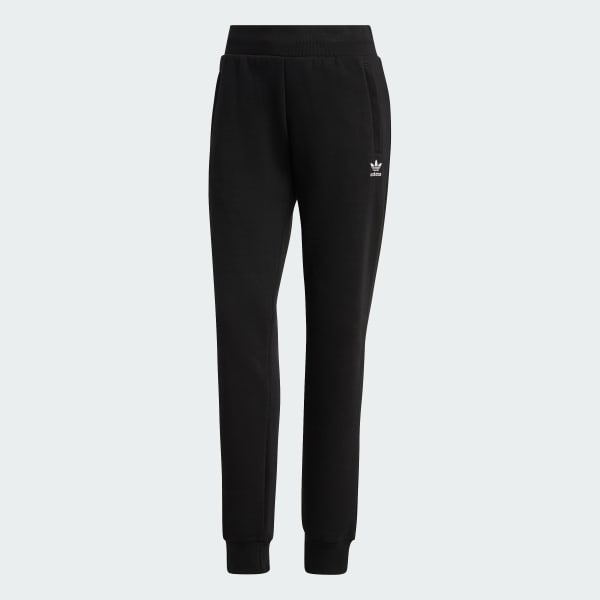 zwart Adicolor Essentials Fleece Slim-fit Joggingbroek
