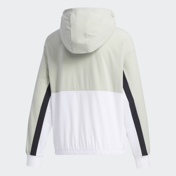 adidas front zip hooded jacket