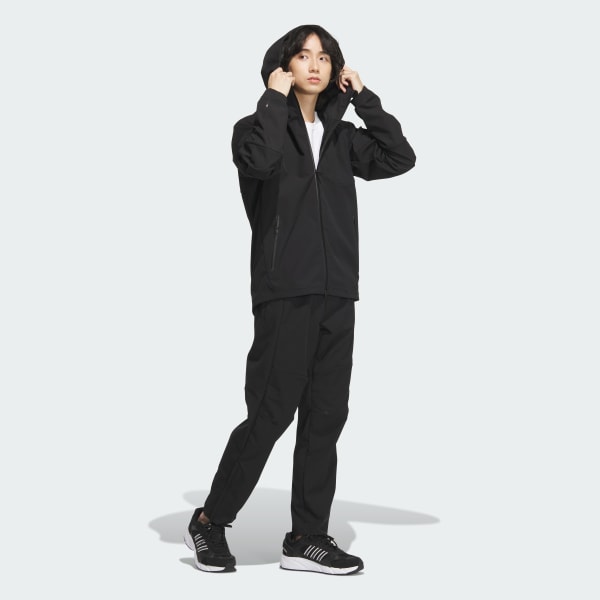 adidas プレミアム ストレッチ ウーブン フルジップパーカー JM2008 アディダス プレミアム ストレッチ ウーブン フルジップパーカー