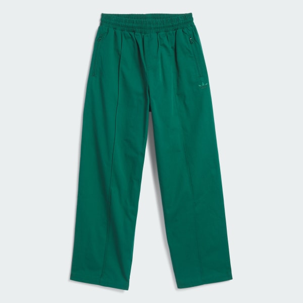 Green Pintuck Pants (Gender Neutral)