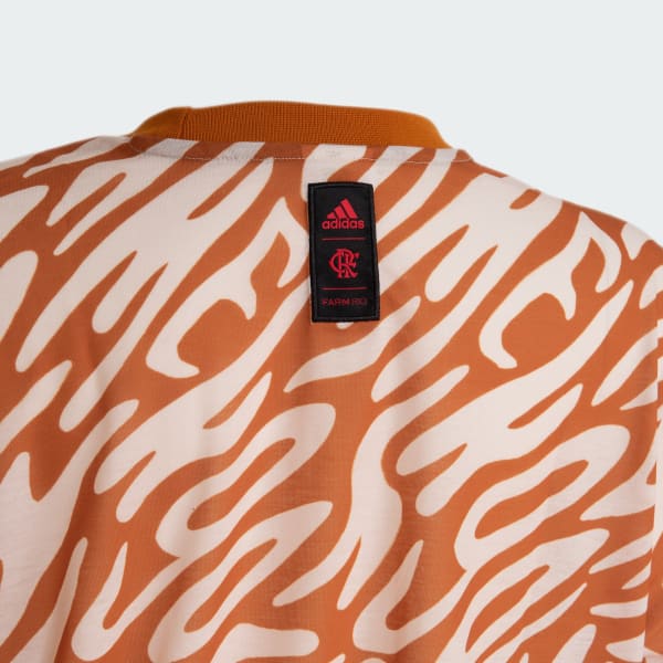Marrom Camiseta Flamengo x Farm Rio