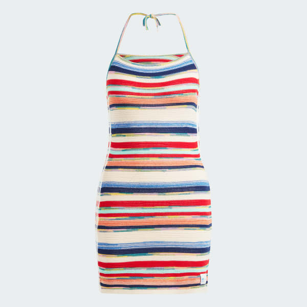 [ADIDAS] KSENIASCHNAIDER ニットワンピース adidas Originals Women's x KSENIASCHNAIDER Knitted Dress -Orange