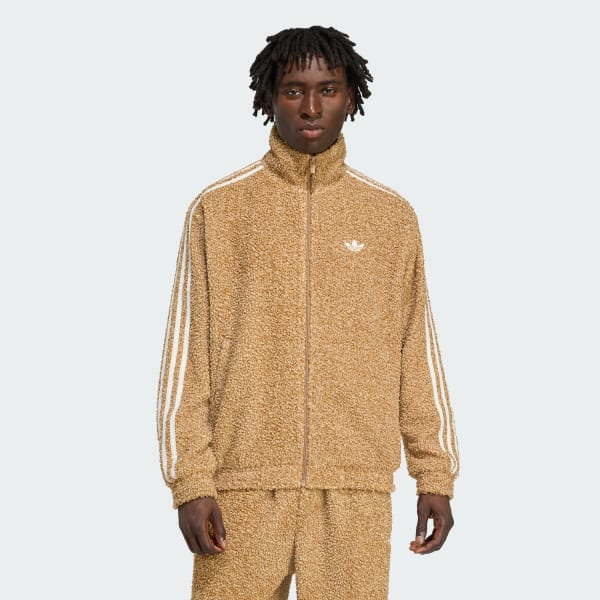 adidas Boucle Firebird Tracktop Bruin adidas Officiële Shop