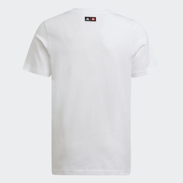 White adidas x LEGO® Graphic T-Shirt P1691