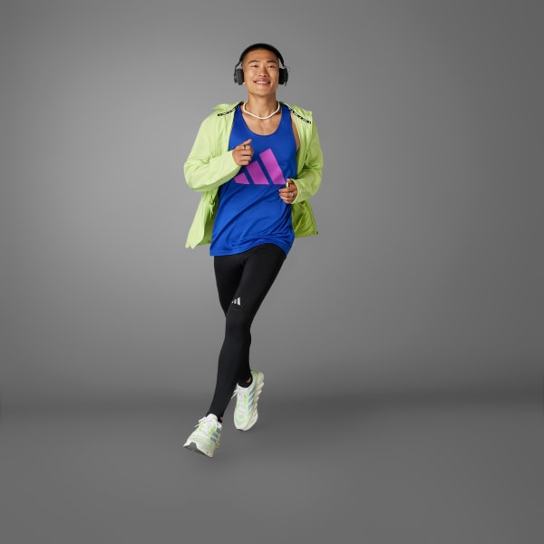 Czerń Legginsy Run It