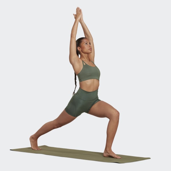 Green Yoga Studio Luxe Fire Super-High-Waisted Short Leggings