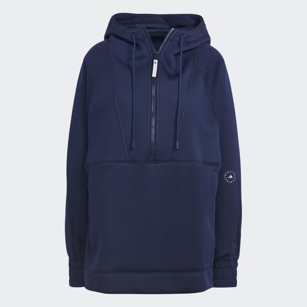 adidas by Stella McCartney Half Zip Hooded Sweatshirt
