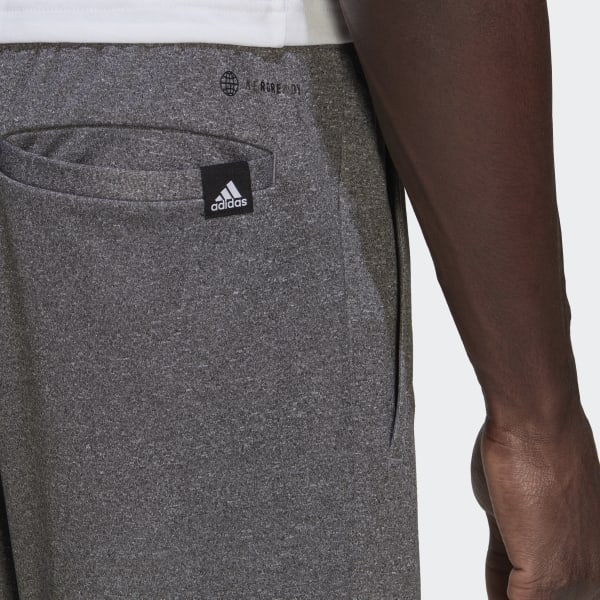 sedá Kalhoty AEROREADY Game and Go Small Logo Tapered NQ257