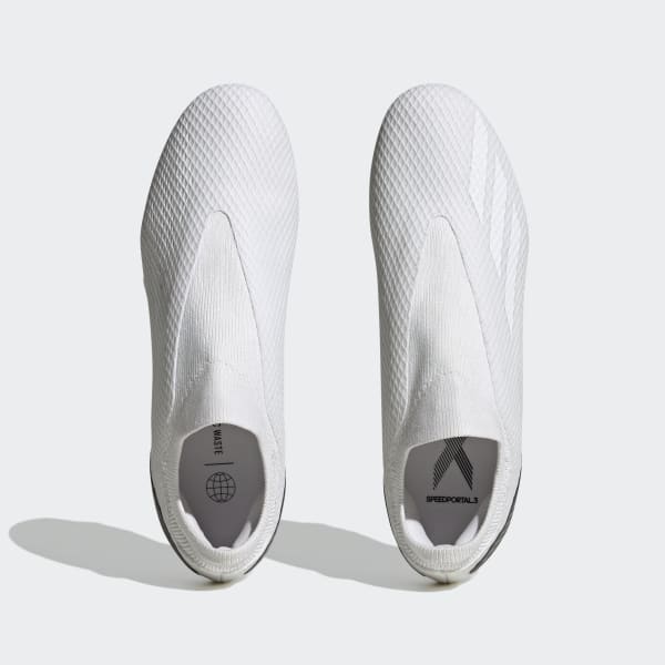 Blanc Chaussure X Speedportal.3 sans lacets Terrain souple