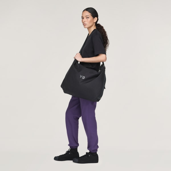 アディダス Y-3 Large Crossbody Bag - ブラック | アディダス ジャパン
