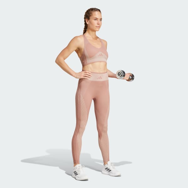 Pink AEROKNIT Training Light Support bh