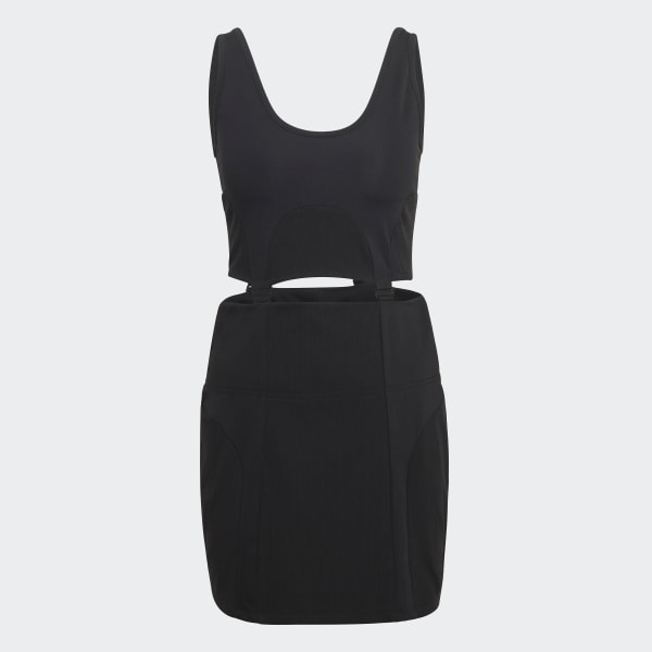 Μαύρο Always Original Rib Two-in-One Dress ZL055