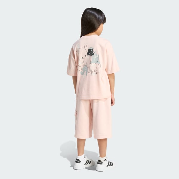 Rosa SET T-SHIRT TIRO_NSTER