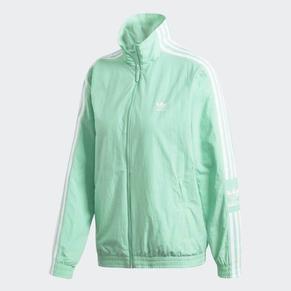 mint green adidas jacket