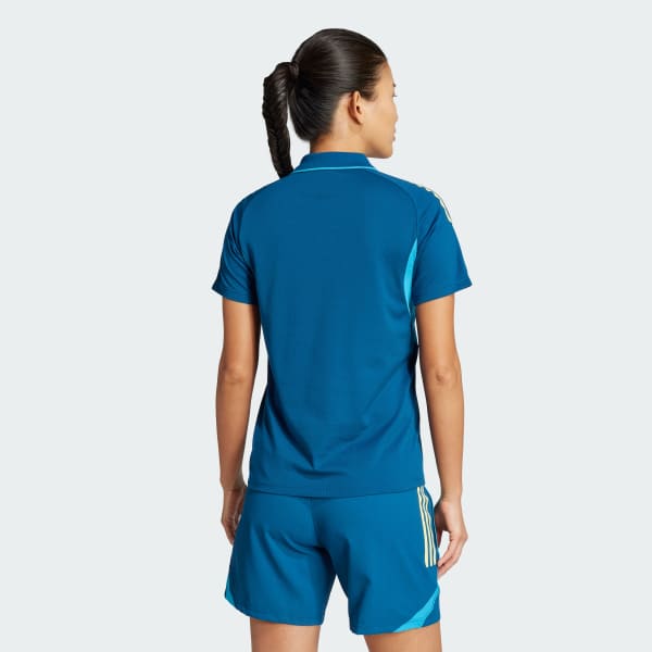 Azul Playera Polo Tiro 25 Competition