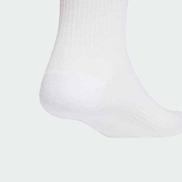 Blanco Medias Stadium, Paquete de 2 Pares