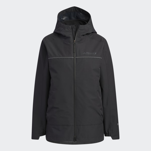 Svart Utilitas 3-in-1 Jacket