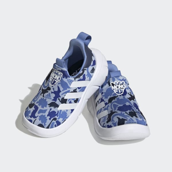 Blau Monofit Trainer Lifestyle Slip-On Schuh