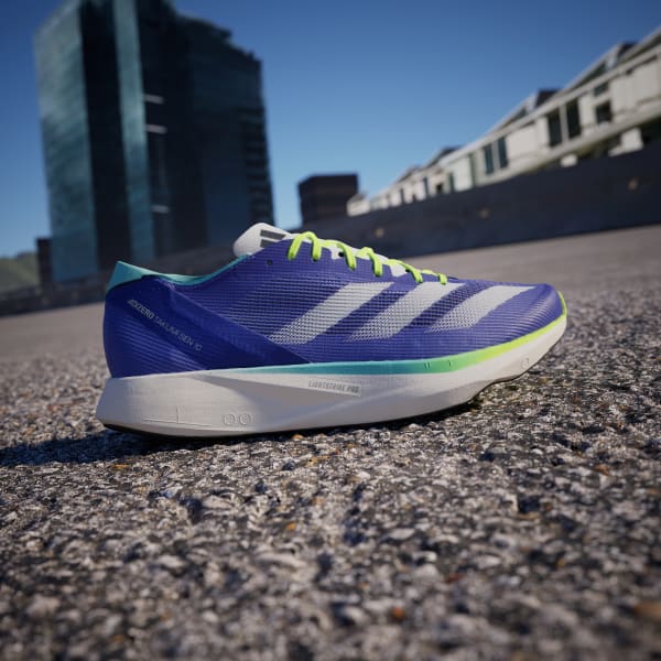 Azul Zapatillas Adizero Takumi Sen 10