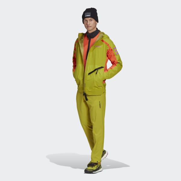 zelená Bunda Terrex Utilitas Rain AW054