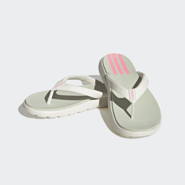 adidas Comfort Flip-Flops - White | adidas UK