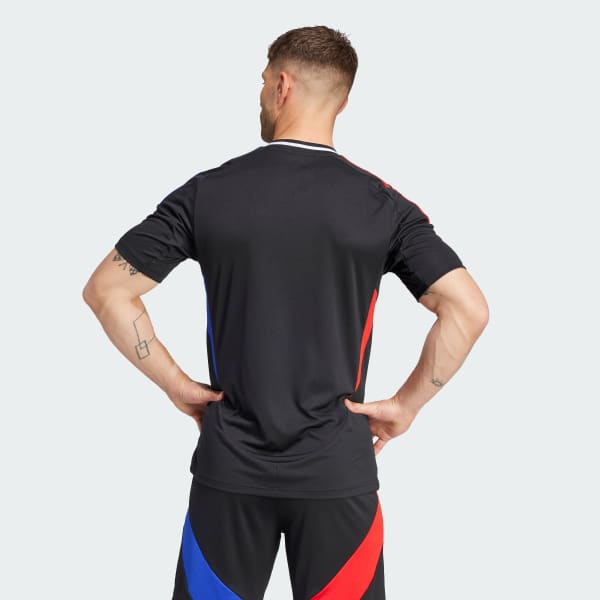 Zwart Olympique Lyonnais 24/25 Uitshirt