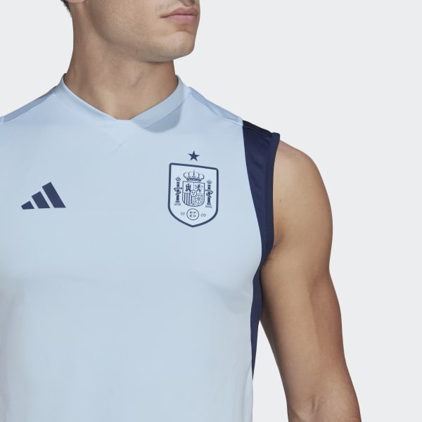modrá Dres Spain Tiro 23 Sleeveless CA710