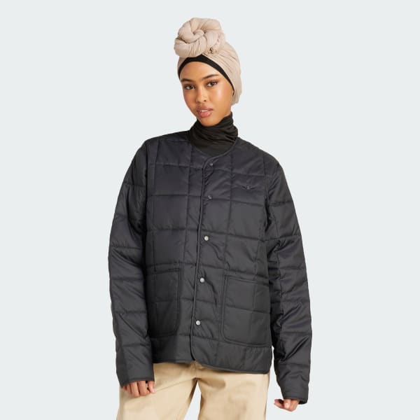 zwart Essentials Quilted Binnenjack
