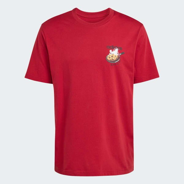 Burgundy SNACK COOKIE GRAPHIC T-SHIRT