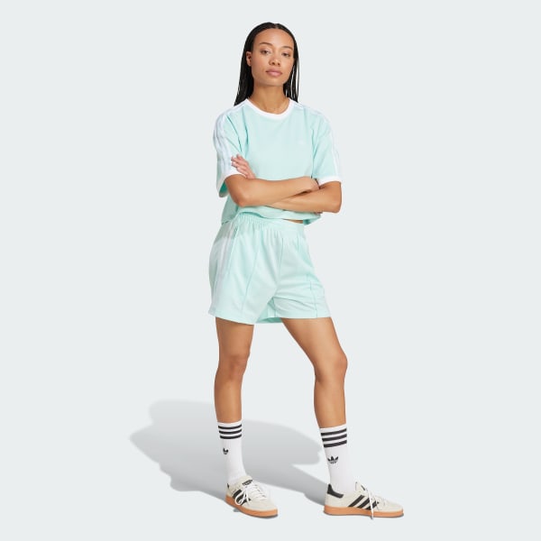Turquoise Firebird Shorts