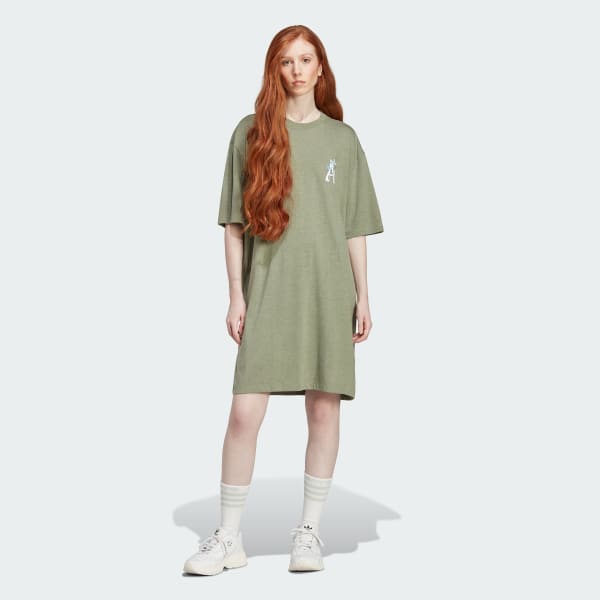adidas Originals x Moomin Tee Dress Green adidas Thailand