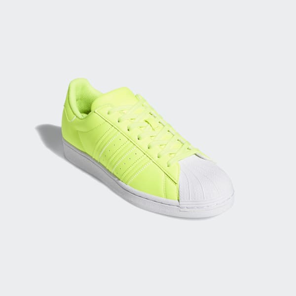 green adidas superstar shoes
