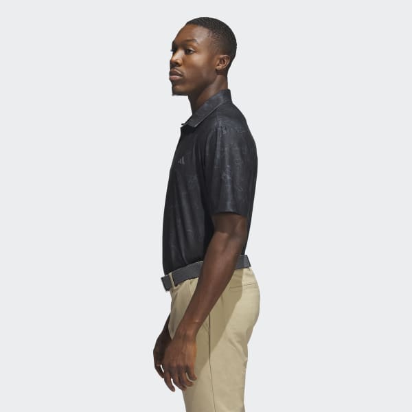 cerná Ultimate365 Print Golf Polo Shirt