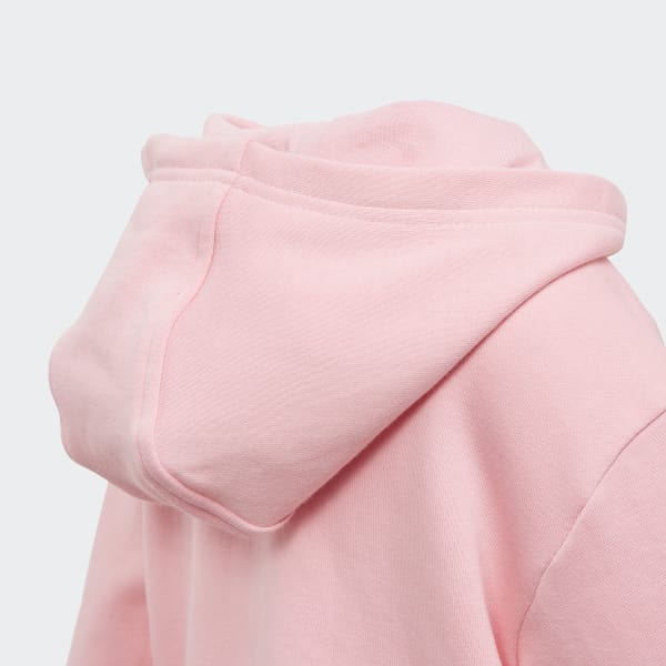 adidas trefoil hoodie set pink