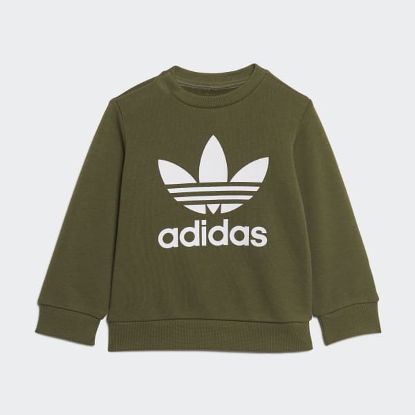 adidas olive sweatshirt