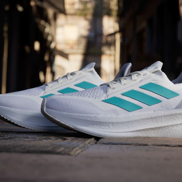 【adidas】ULTRABOOST 5X ★JI3244★ホワイト グレー ティール adidas Ultraboost 5X Shoes - White | Free Shipping with