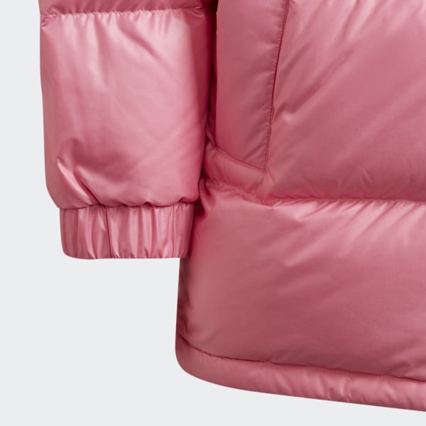 Pink 아디컬러 일롱게이티드 다운 재킷