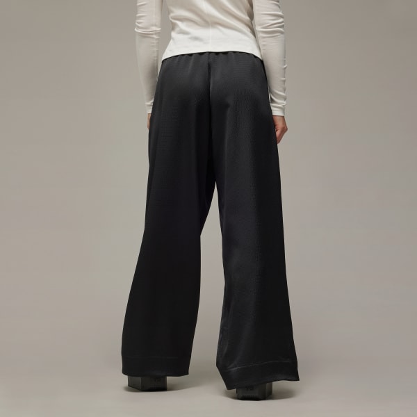 【税込?送料無料】 adidas Free | Black - Pants Seersucker Tech Leg Wide Y-3 パンツ
