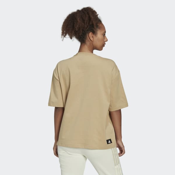 สีเบจ เสื้อยืด Future Icons Badge of Sport