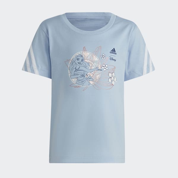Blau Disney Vaiana T-Shirt
