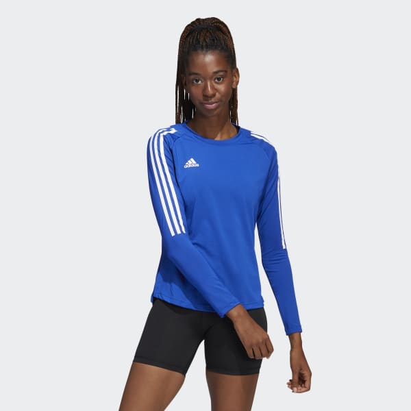 Niebieski HILO Long Sleeve Jersey