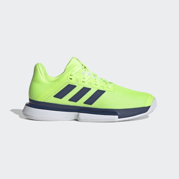 adidas SoleMatch Bounce Hard Court Shoes - Green | adidas UK