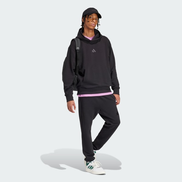 Black ALL SZN French Terry Regular Tapered Pants