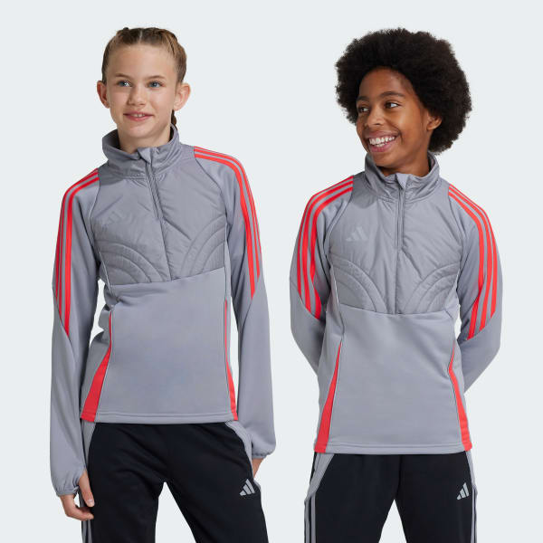 Grey adidas tracksuit kids 2025