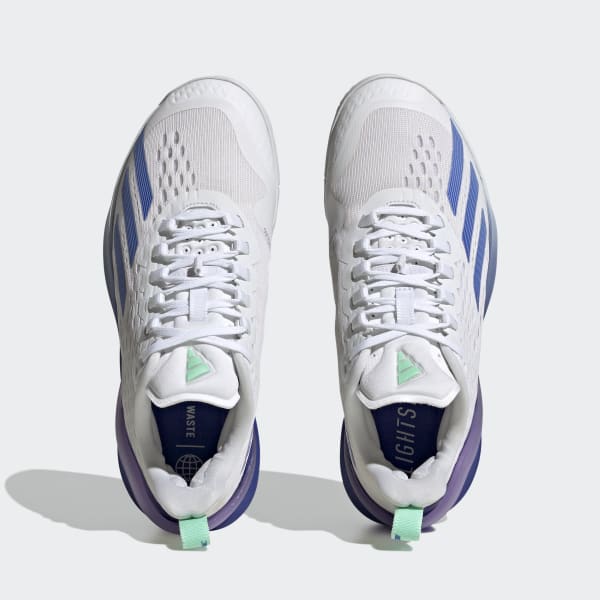 Weiss Adizero Cybersonic Tennisschuh