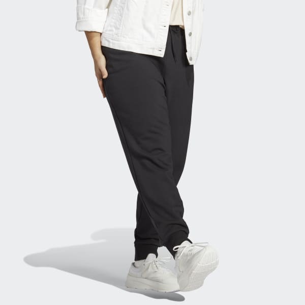 adidas Essentials Linear French Terry Cuffed Joggers Plus Size