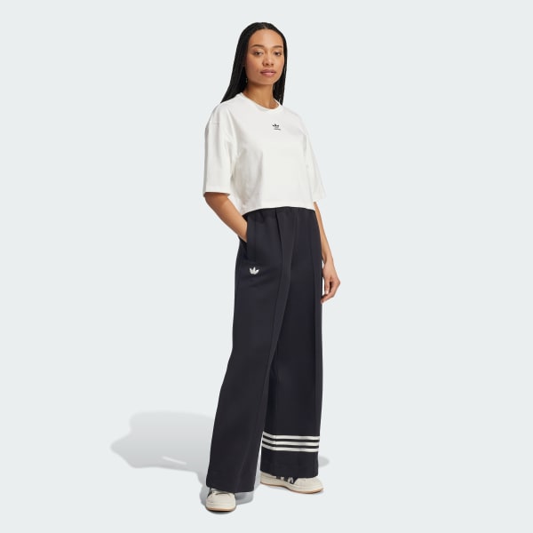 Adidas deconstructed track pants black hotsell