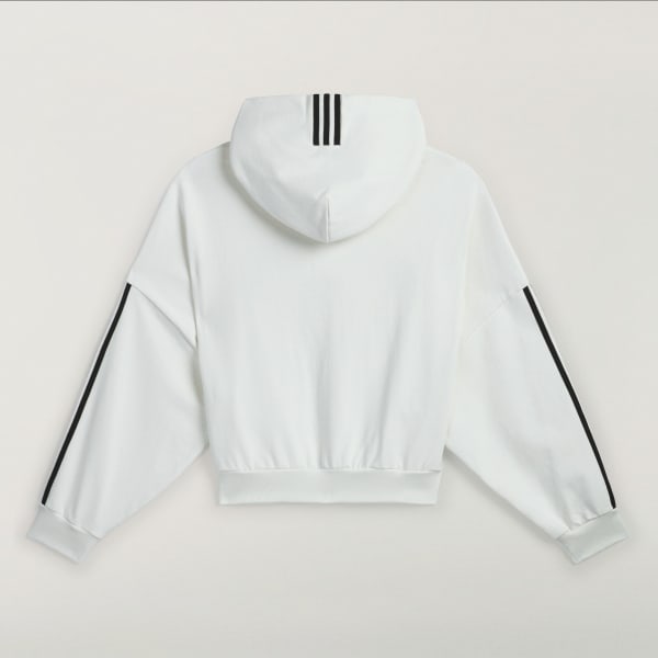 adidas Chavarria Heavyweight Hoodie - White | Free Shipping