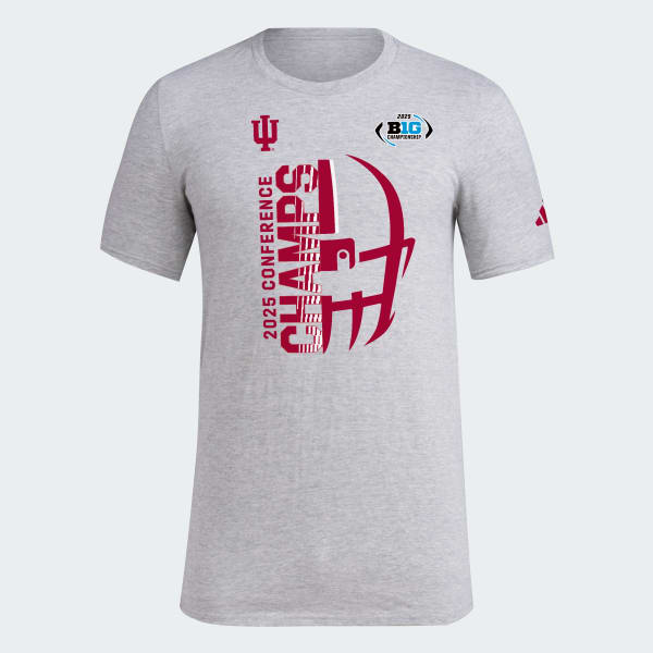 adidas Texas Tech Raiders Conference Champions Pregame Tee - Grey
