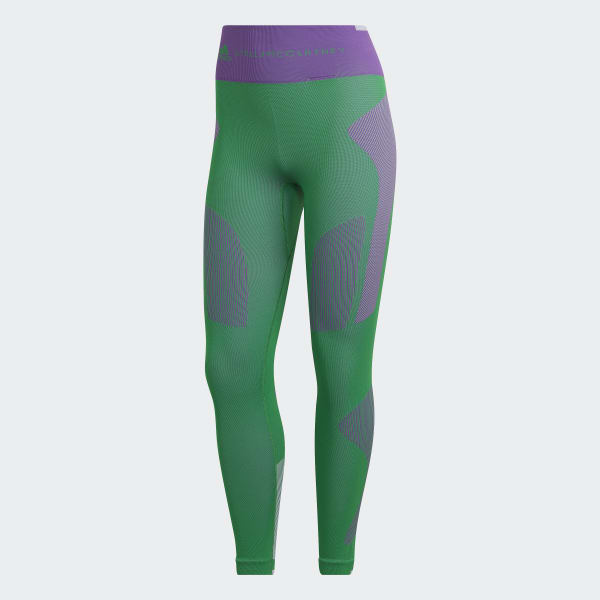 zelená Tréninkové legíny adidas by Stella McCartney TrueStrength Seamless H4955